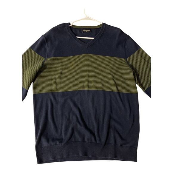 Banana Republic Other - Banana Republic 100% Cotton Men’s Sweater Blue‎ And Green  Size Large